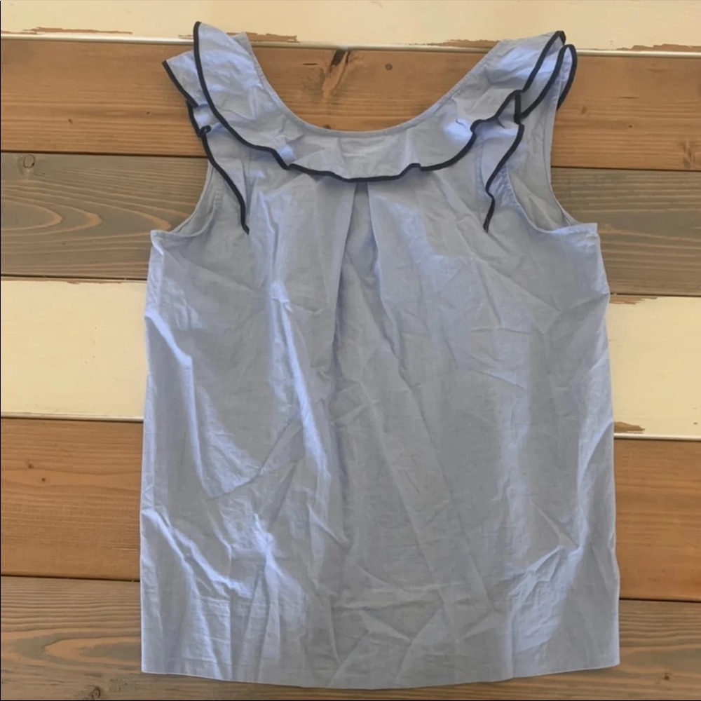 J Crew chambray blouse size 6